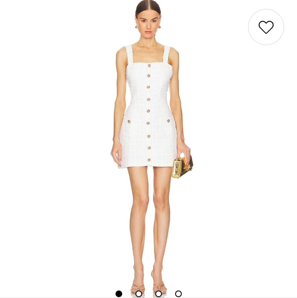 Amanda Uprichard Tweed Achie Mini Dress